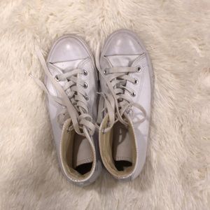 Leather Converse